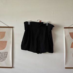 Black paper bag shorts from A New Day Target size XL